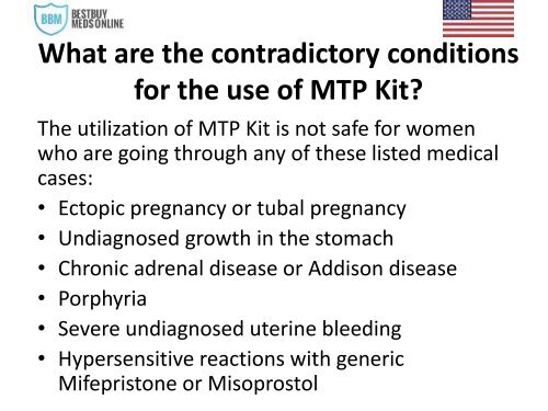 OVERCOME THE DISTRESSING STATE OF UNINVITED PREGNANCY WITH MTP KIT