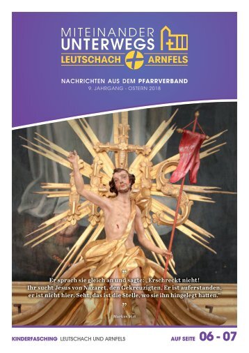 Pfarrzeitung Ausgabe 01 2018