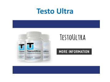 Testo Ultra The Perfect Solution to Increase Your Sexual Desire