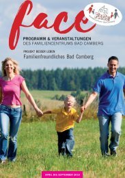 Programm & Veranstaltungen des Familiencentrums Bad Camberg und Umgebung e.V.