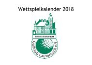 Wettspielkalender 2018 GCL