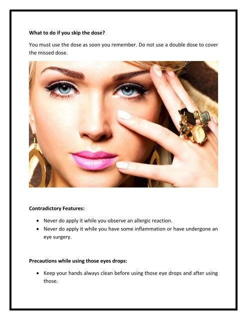 Improve your Eyelash Length with help of Careprost Eye Drops