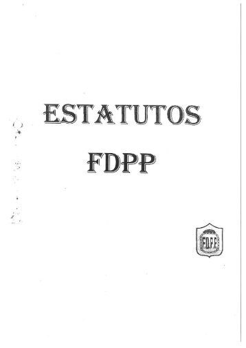 estatutos FDP