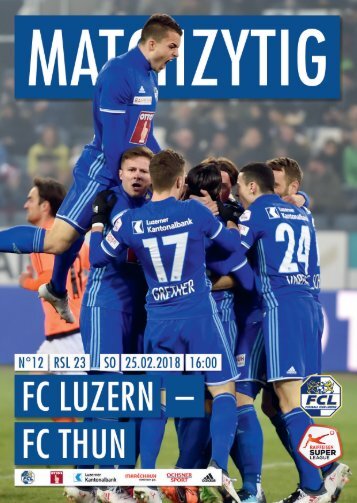 FC LUZERN MATCHZYTIG N°12 1718 (RSL 23)