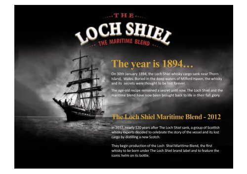  The Loch Shiel Whisky Company- A Devine Distillates Group Branded company