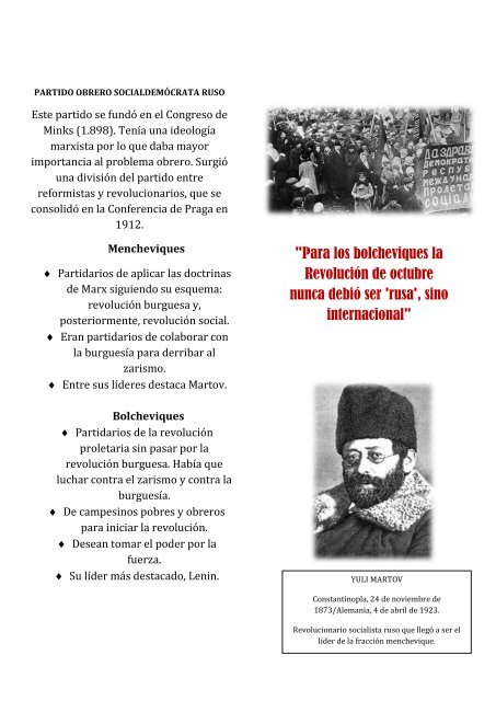 REVISTA REVOLUCIÓN RUSA