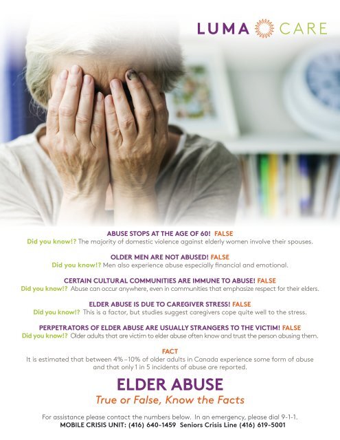 Older Adults And Domestic Abuse