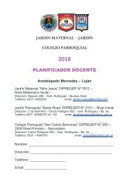 Colegio Parroquial - Agenda 2018 - Final