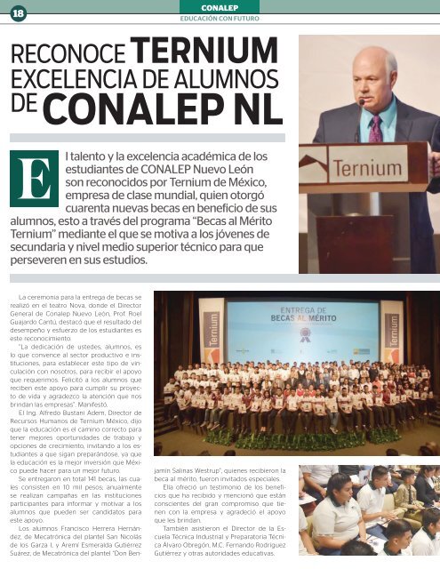 CONALEP NL / EDUCACIÓN CON FUTURO II