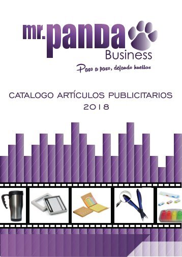 CATALOGO ARTICULOS PUBLICITARIOS - MR PANDA 2018