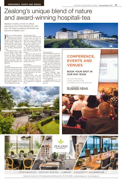 Waikato Business News February/March 2018