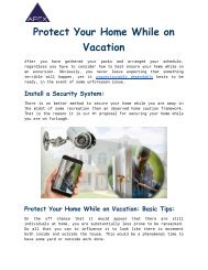 Protect Your Home and Family