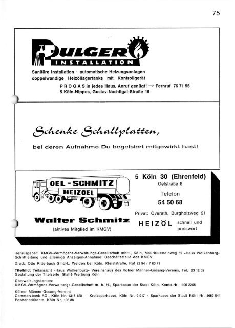 Der Burgbote 1975 (Jahrgang 55)