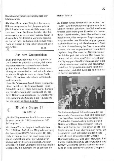 Der Burgbote 1976 (Jahrgang 56)