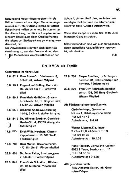 Der Burgbote 1976 (Jahrgang 56)