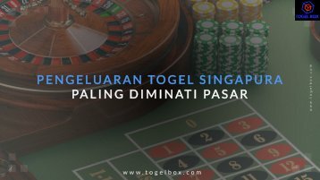 PENGELUARAN TOGEL SINGAPURA