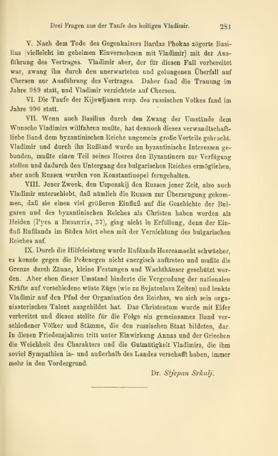 Slavische Philologie - Archiv