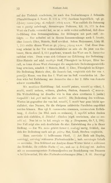 Slavische Philologie - Archiv