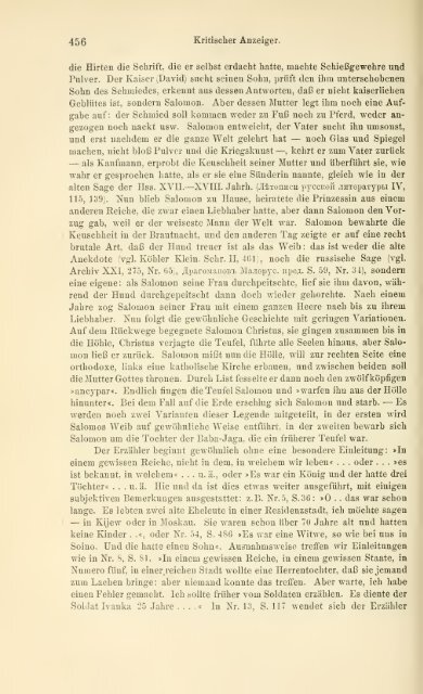 Slavische Philologie - Archiv