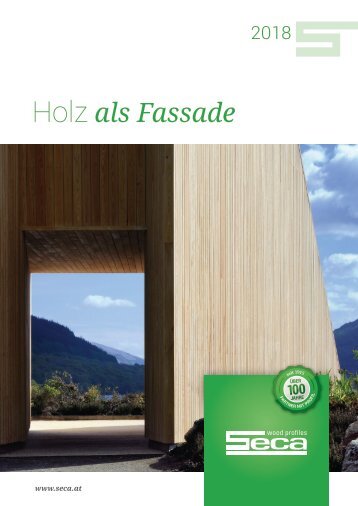 SECA Fassadenkatalog 2018