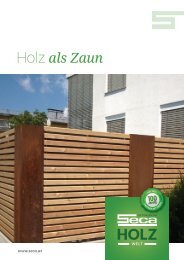 SECA Zaunkatalog 2018