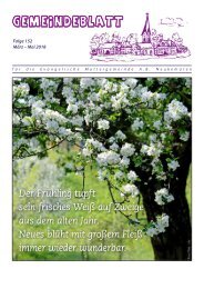 Gemeindeblatt Neukematen // Ausgabe 152