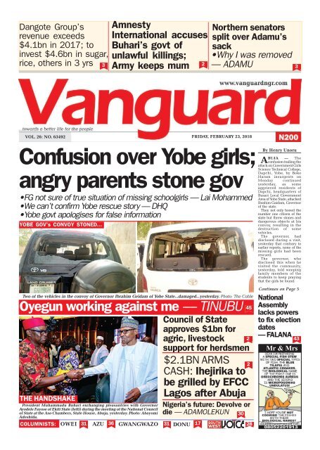 23022018 - Confusion over Yobe girls; angry parents stone gov