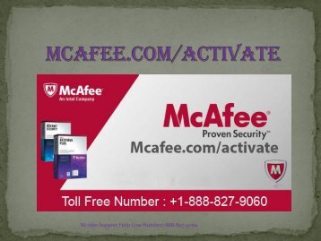 McAfee Activate | Mcafee.com/activate