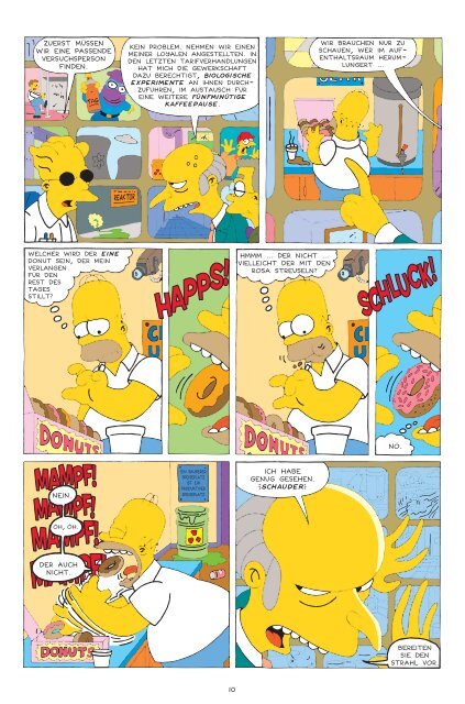 Simpsons Comic-Kollektion Band 1 Leseprobe
