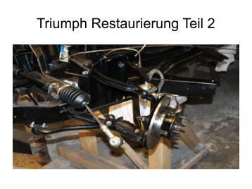 Triumph Restauration Teil 2