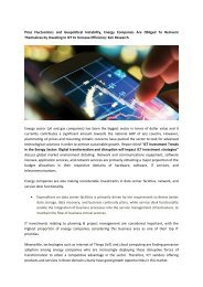 ICT Investment Trends in the Energy Sector