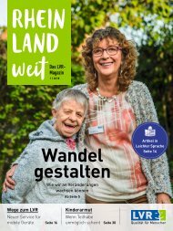 RHEINLANDweit - das LVR-Magazin