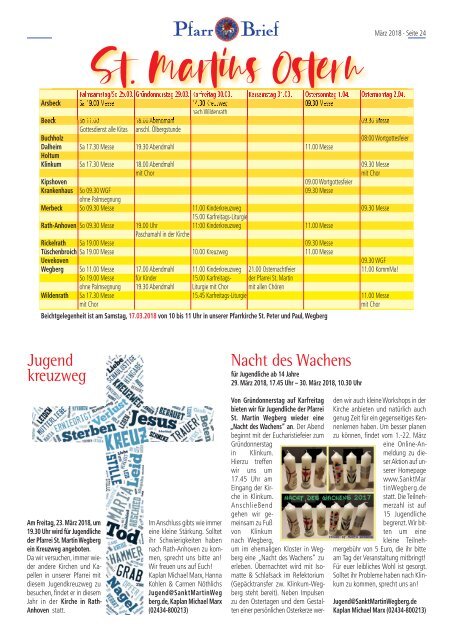 2018-03____Pfarrbrief___Sankt-Martin-Wegberg