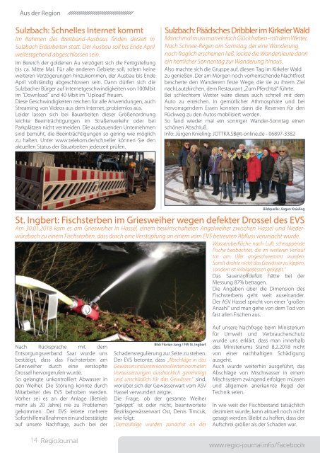 Regio-Journal 03/2018