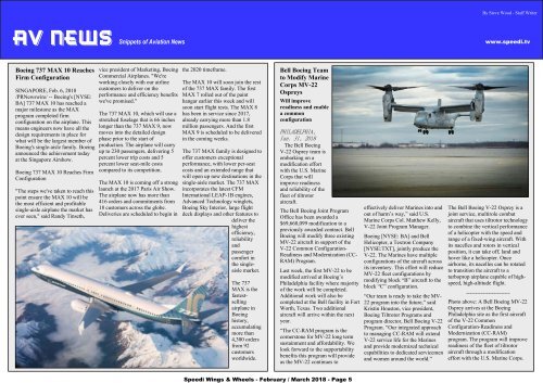 Speedi Wings & Wheels Magazine - February / March 2018