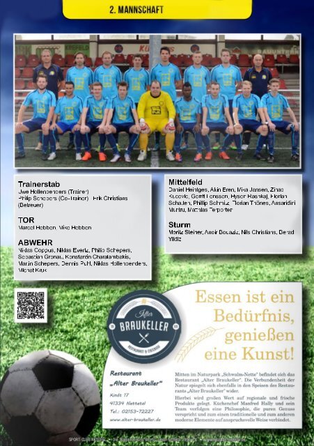 SPORT-CLUB AKTUELL - SAISON 17/18 - AUSGABE 10 