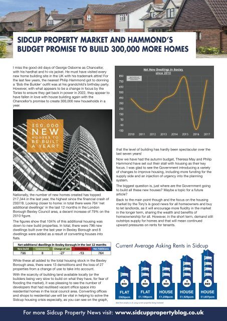 SIDCUP PROPERTY NEWS - MARCH 2018