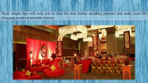 How To Find The Best Indian Wedding Planner