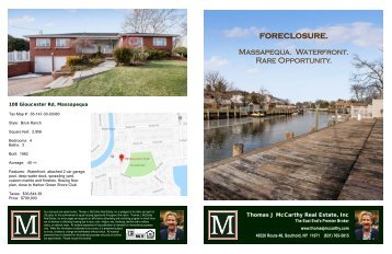 Massapequa  brochure