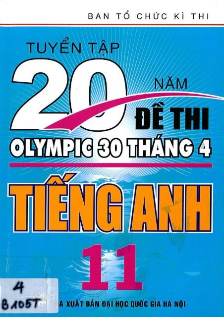Tuyển tập 20 năm đề thi olympic 30 4 tiếng anh 11 (2014)