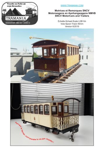 Modélisme tram - SNCV - Montage des kits - TRAMANIA - tramway