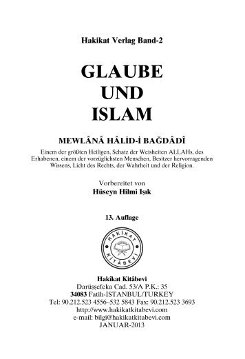 GLAUBE UND ISLAM