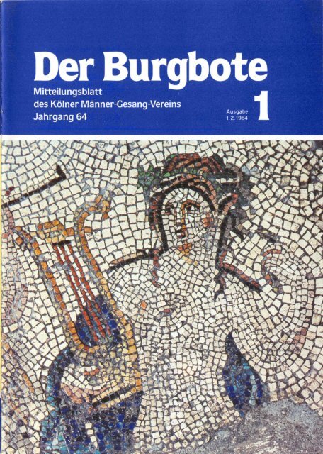 Der Burgbote 1984 (Jahrgang 64)