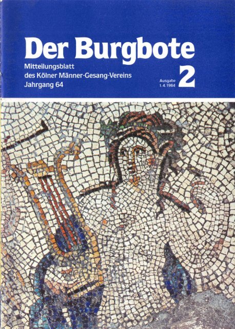 Der Burgbote 1984 (Jahrgang 64)