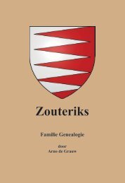 Zouteriks - genealogie