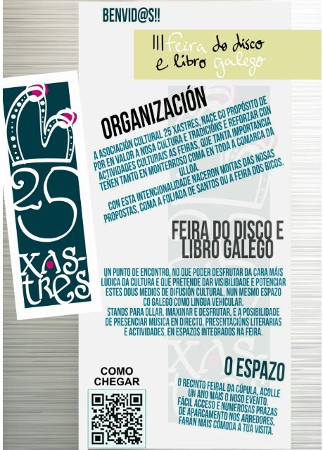 PROGRAMA III FEIRA DISCO E LIBRO GALEGO