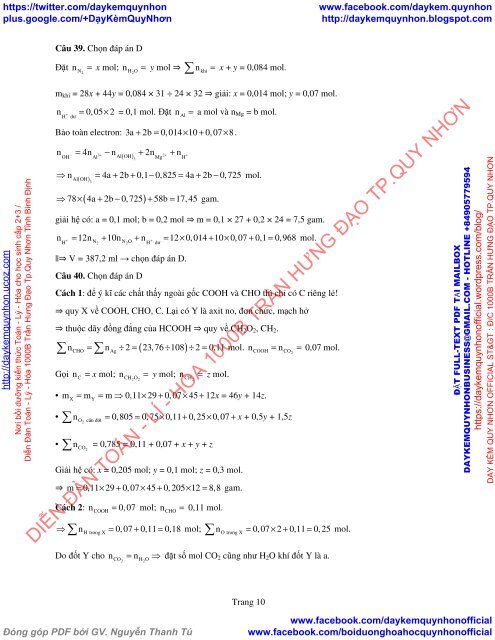 Tuyển tập đề thi thử THPT Quốc gia 2018 môn Hóa Các trường THPT Cả nước Có lời giải chi tiết (Lần 8) [DC25022018]