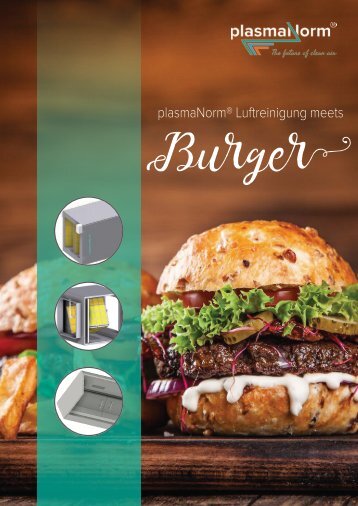 plasmaNorm Luftreinigung meets Burger