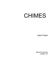 Chimes: 2018 Edition (emended Blazevox book pdf)