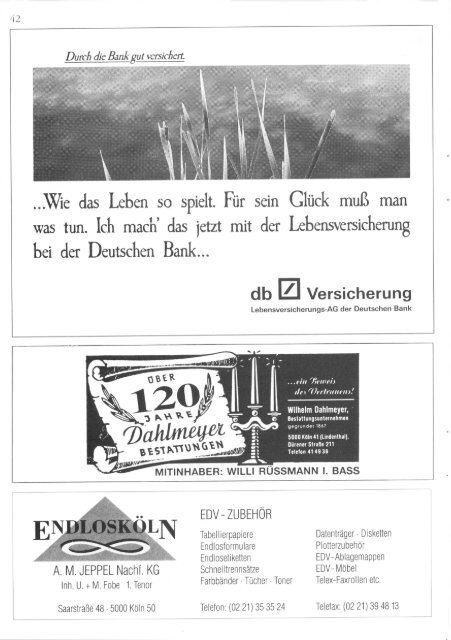 Der Burgbote 1991 (Jahrgang 71)